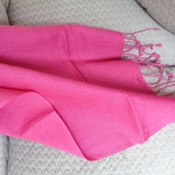 The Cashmere Company Pashmina Silk Scarf Shawl - Picture 4 of 6